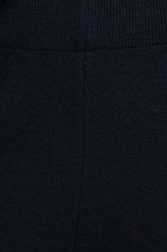 United Colors of Benetton spodnie dresowe z domieszką wełny granatowy 1035DF00F