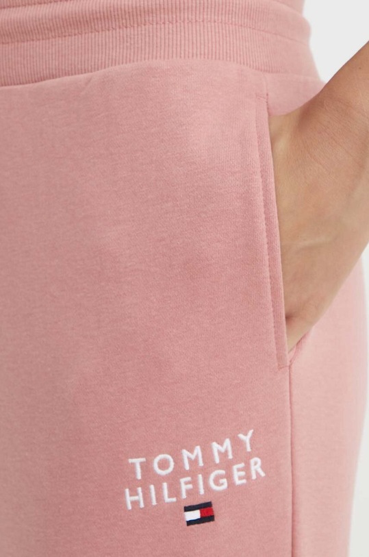 Tommy Hilfiger spodnie lounge różowy UW0UW04522