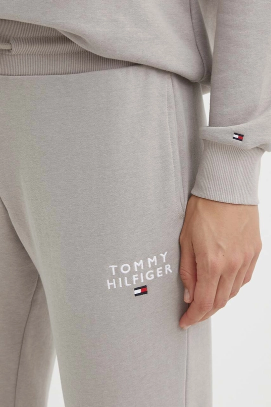 Παντελόνι lounge Tommy Hilfiger μπεζ UW0UW04522