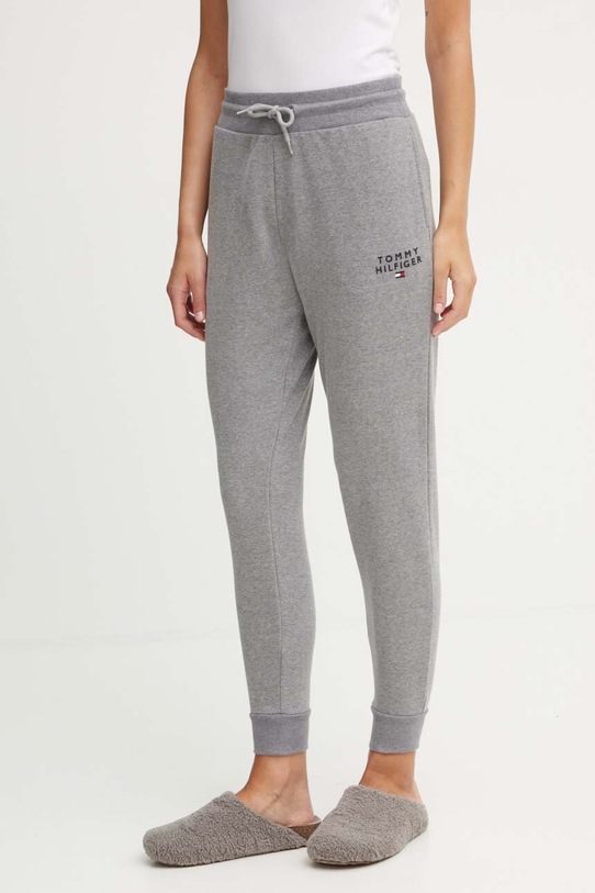 Kalhoty Tommy Hilfiger šedá UW0UW04522