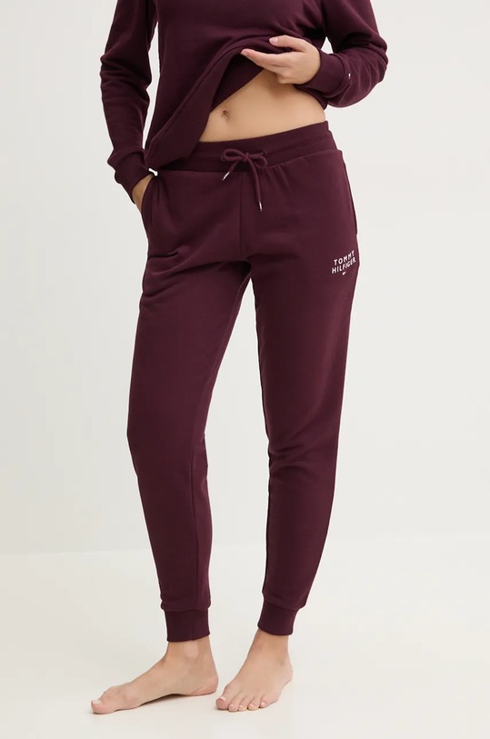 Штани лаунж Tommy Hilfiger UW0UW04522 бордо AW24