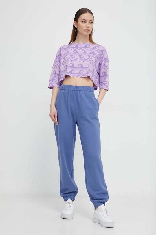 Hollister Co. pantaloni de trening KI347.4010.201 bleumarin SS24