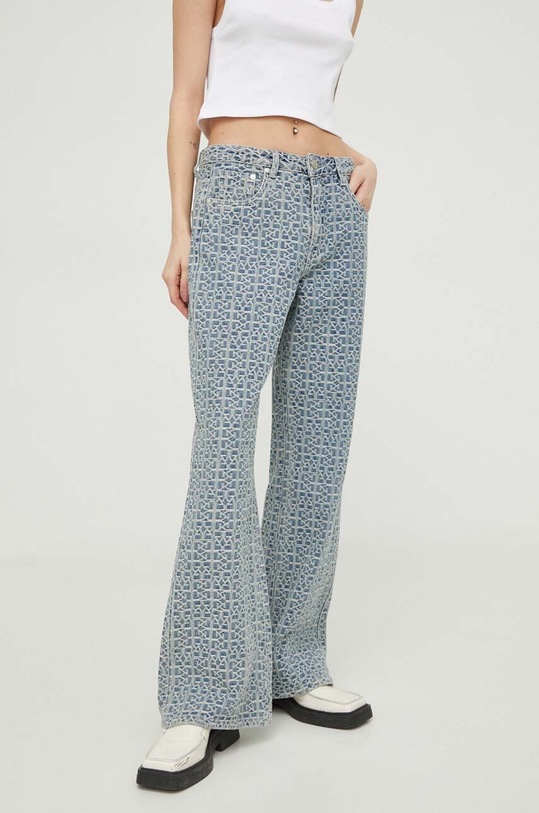 Gestuz jeansy Planet friendly niebieski 10908696