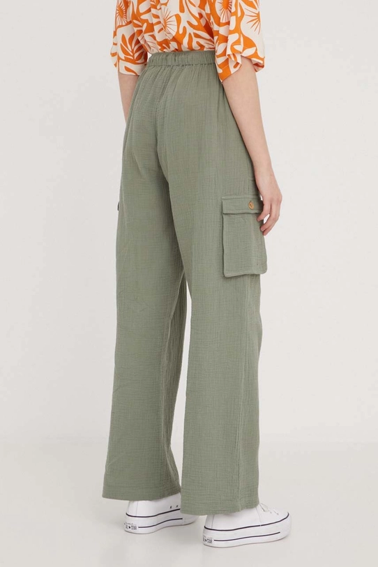 Îmbrăcăminte Roxy pantaloni de bumbac ARJNP03286 verde