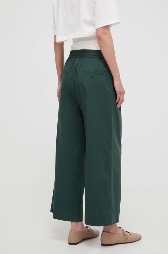 Îmbrăcăminte Weekend Max Mara pantaloni de bumbac 2415131142600 verde