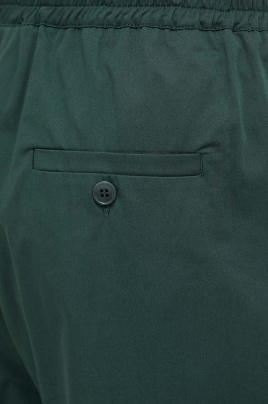 Weekend Max Mara pantaloni de bumbac verde 2415131142600