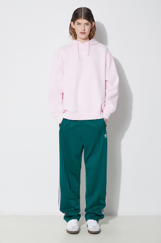 Спортен панталон adidas Originals Adicolor Classics SST Loose IM9818 зелен SS24