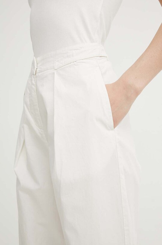 United Colors of Benetton pantaloni de bumbac bej 4AC7DF06L