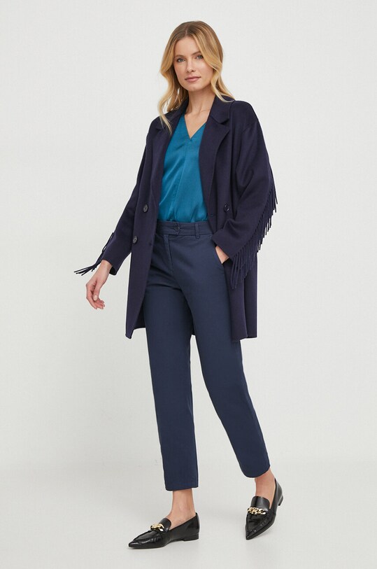 Брюки United Colors of Benetton 4GD7DF007 тёмно-синий SS24