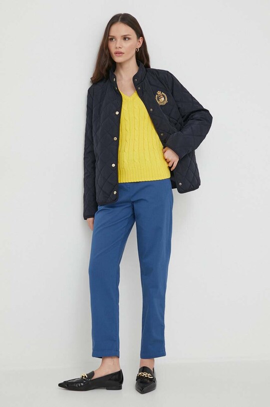 United Colors of Benetton pantaloni 4GD7DF007 albastru SS24