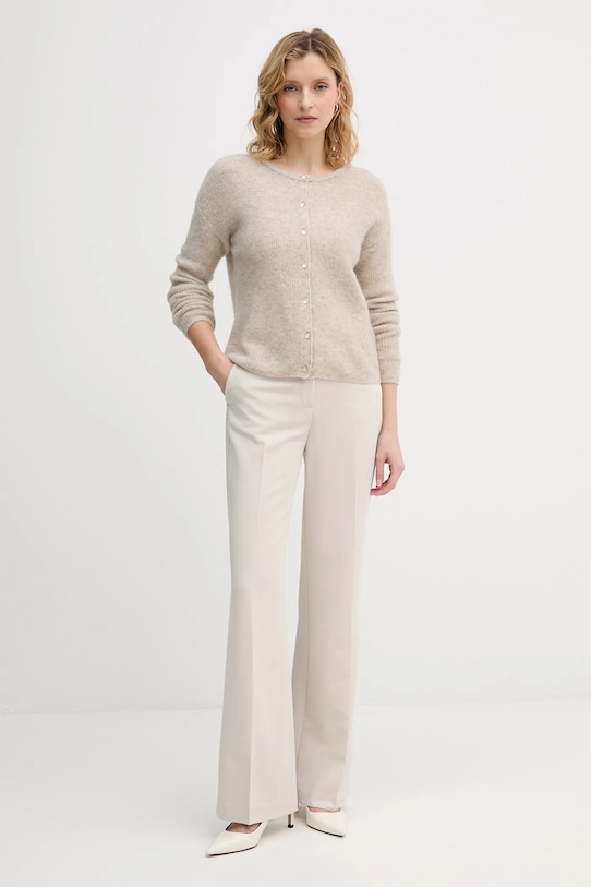 Hlače Sisley 4KVXLF02I bež AW25