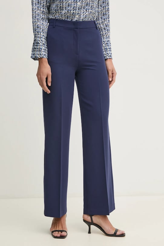 Sisley pantaloni drept bleumarin 4KVXLF02I