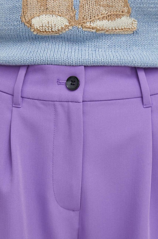 Sisley spodnie fioletowy 4KVXL5CM7