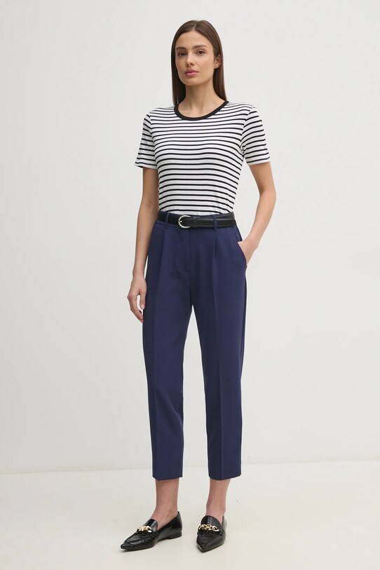 Брюки Sisley 4KVXL5CM7 тёмно-синий SS25