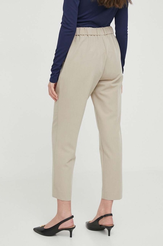 Odzież Sisley spodnie 4KVXL5CM7 beżowy