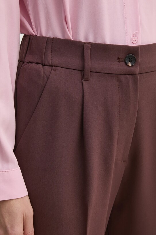 Sisley spodnie brązowy 4KVXL5CM7