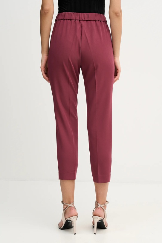 Oblečenie Nohavice Sisley 4KVXL5CM7 burgundské