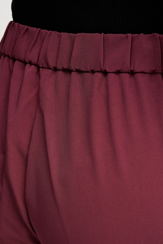 Nohavice Sisley burgundské 4KVXL5CM7