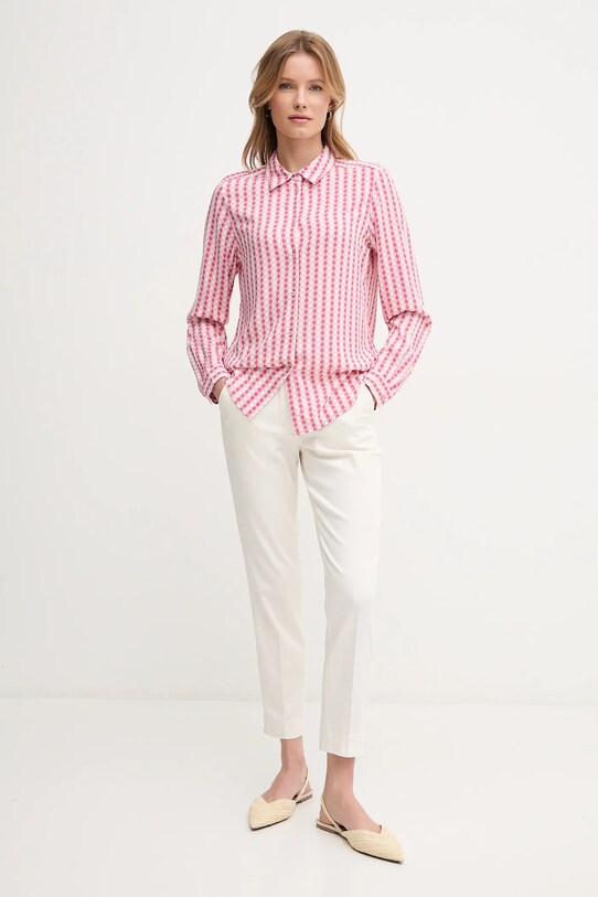 Sisley pantaloni 4BYW55AH6 bej SS25