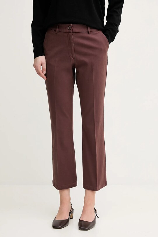 Sisley pantaloni maro 49MALE02X