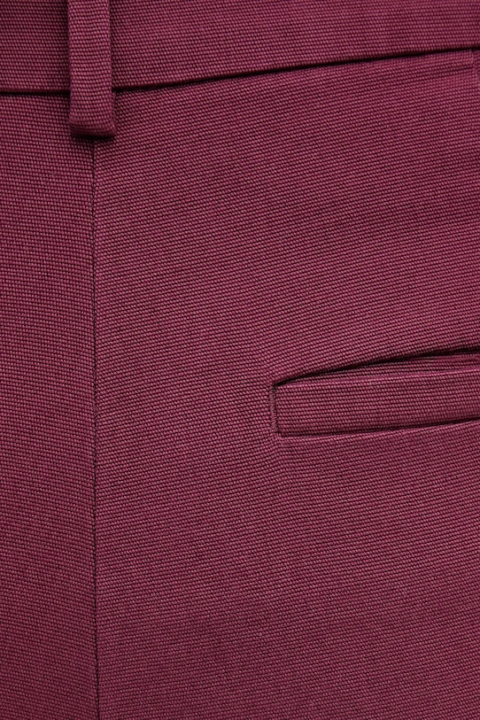 Sisley spodnie bordowy 49MALE02X