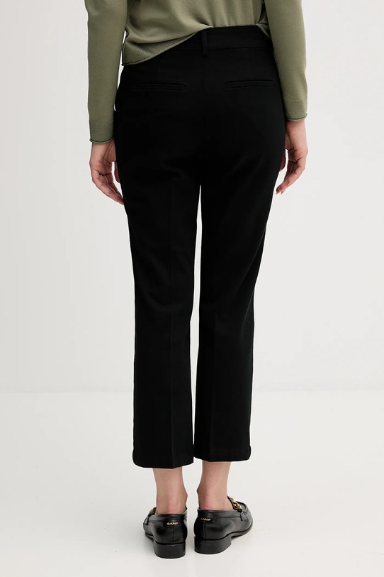 Odzież Sisley spodnie 49MALE02X czarny
