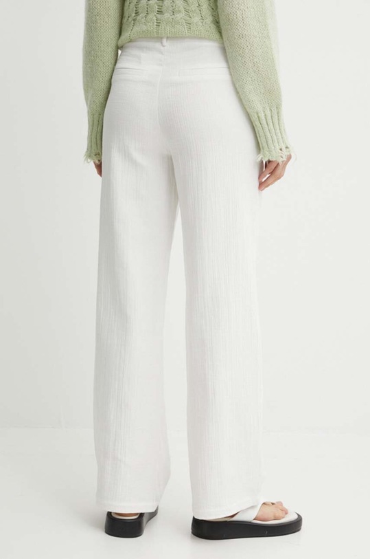 Îmbrăcăminte Résumé pantaloni de bumbac AnselRS Pant 20611125 alb