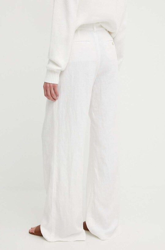Abbigliamento Polo Ralph Lauren pantaloni in lino 211935391 bianco