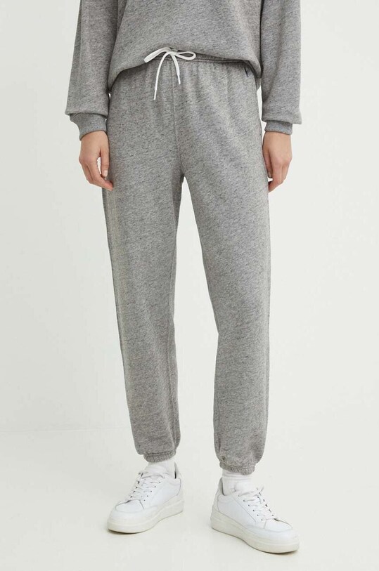 Polo Ralph Lauren pantaloni della tuta di cotone maglia grigio 211935585