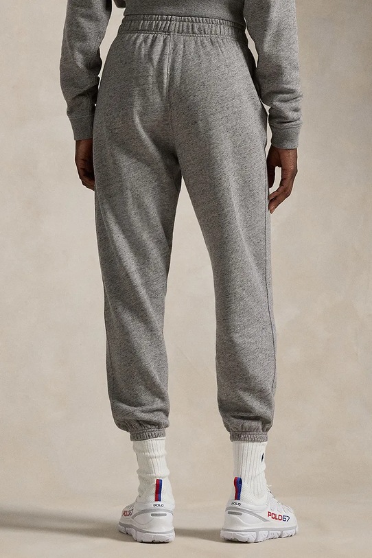 Polo Ralph Lauren spodnie dresowe bawełniane 211935585 szary SS25