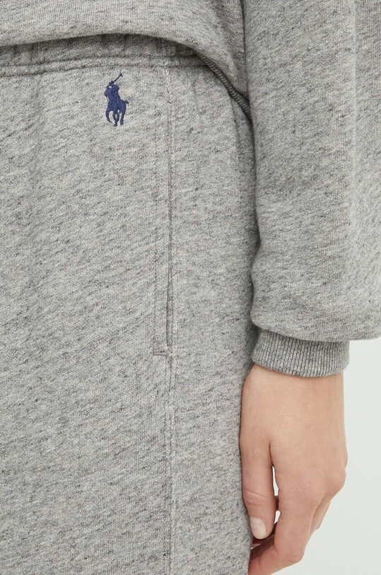 Polo Ralph Lauren pantaloni della tuta di cotone grigio 211935585