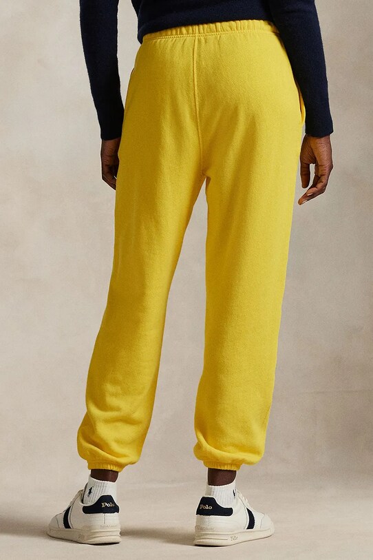 Abbigliamento Polo Ralph Lauren pantaloni della tuta di cotone 211935585 giallo