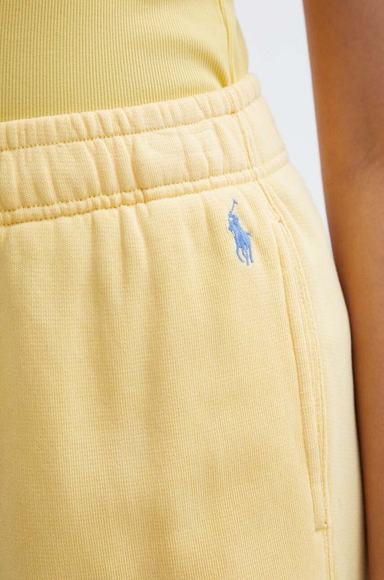 Bavlnené tepláky Polo Ralph Lauren žltá 211935585