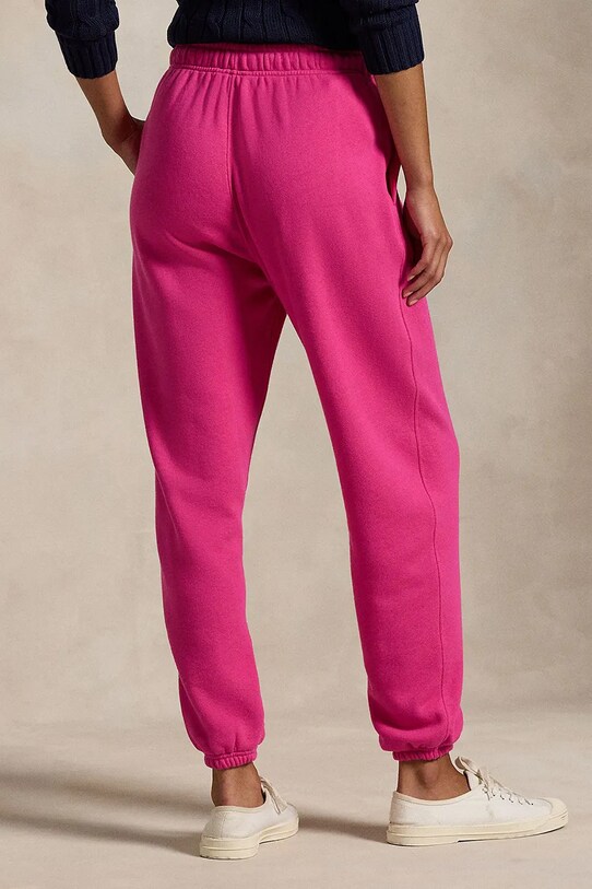 Ρούχα Βαμβακερό παντελόνι Polo Ralph Lauren 211935585 ροζ