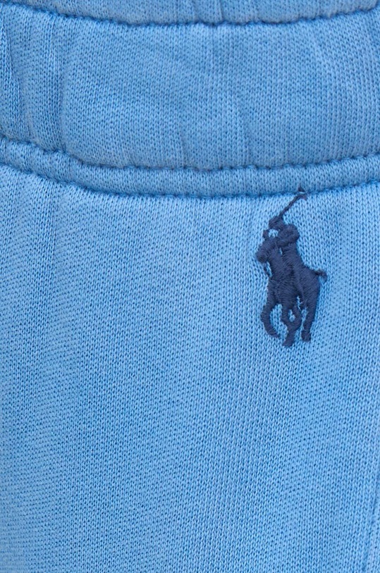 Bombažen spodnji del trenirke Polo Ralph Lauren modra 211935585