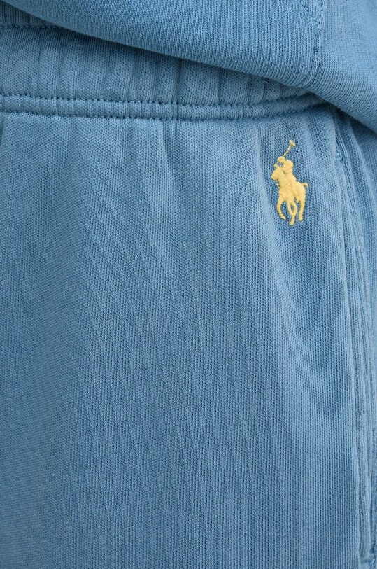 Βαμβακερό παντελόνι Polo Ralph Lauren τιρκουάζ 211935585