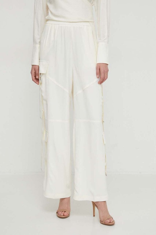 Oblečení Kalhoty Sisley 4UTDLF04W béžová