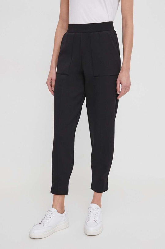 Sisley pantaloni de trening 4YL9LF04J negru SS24