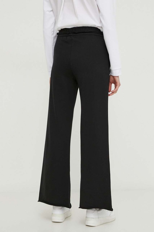 Îmbrăcăminte Sisley pantaloni de trening din bumbac 4FPPLF04K negru