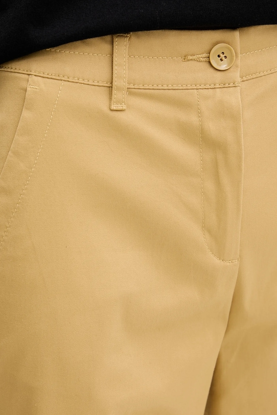 Sisley pantaloni verde 4ED4LF00R