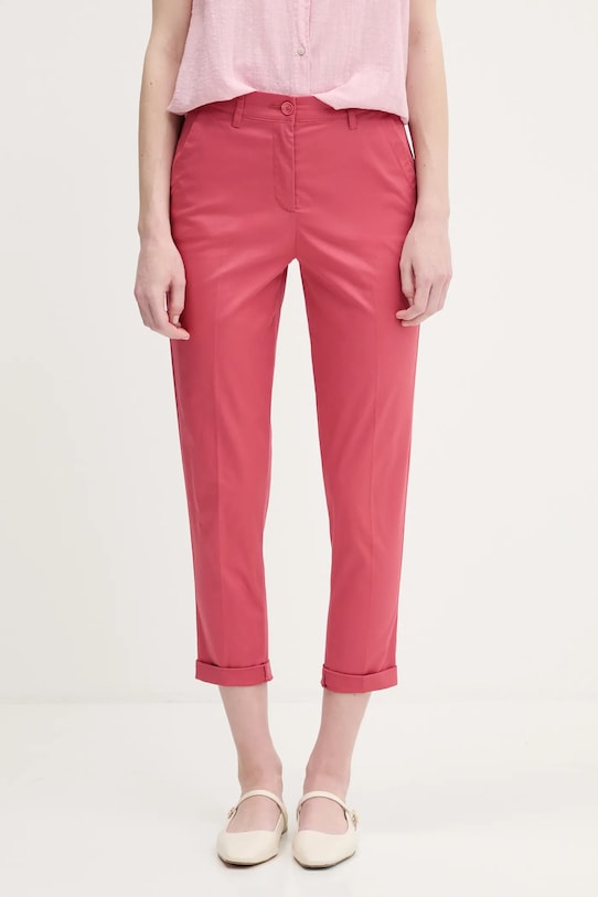 Sisley pantaloni roz 4ED4LF00R
