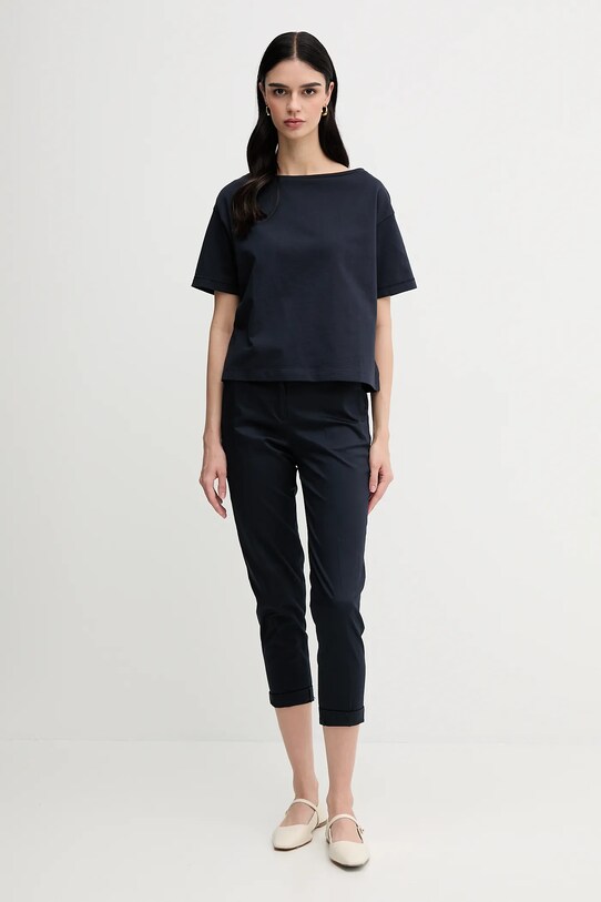 Брюки Sisley 4ED4LF00R тёмно-синий SS25