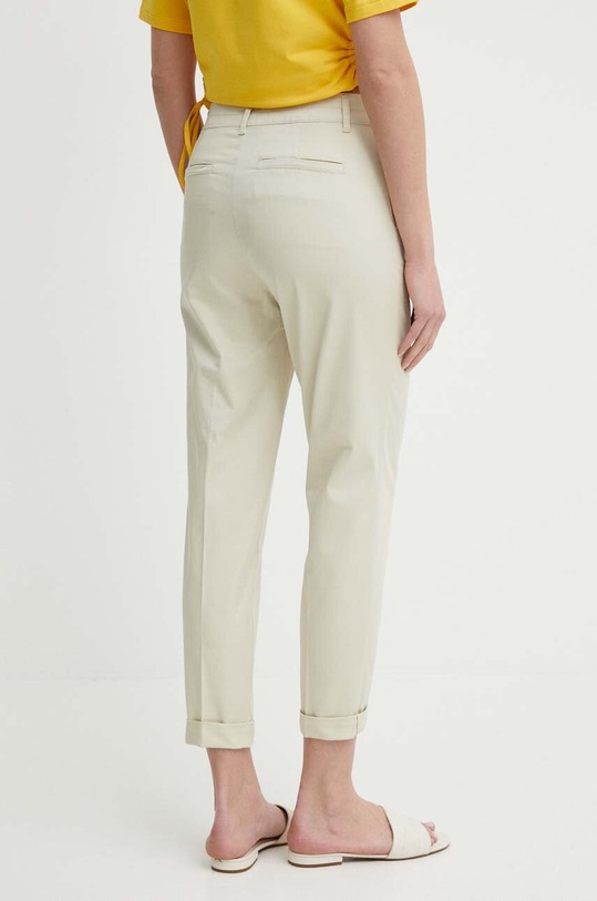 Odzież Sisley spodnie 4ED4LF00R beżowy