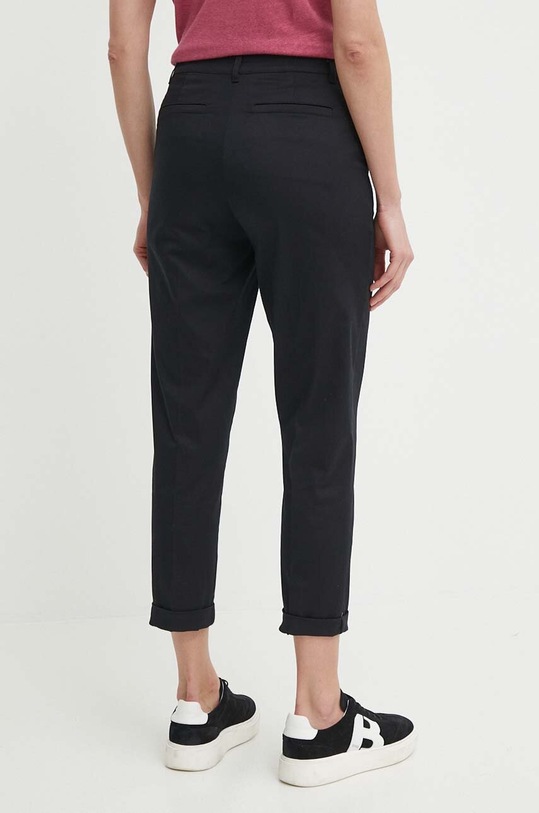 Odzież Sisley spodnie 4ED4LF00R czarny