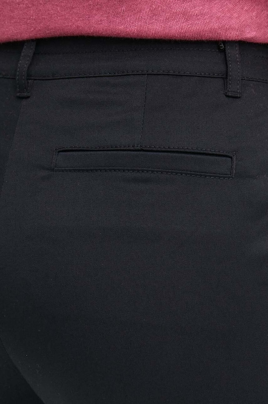 Sisley spodnie czarny 4ED4LF00R