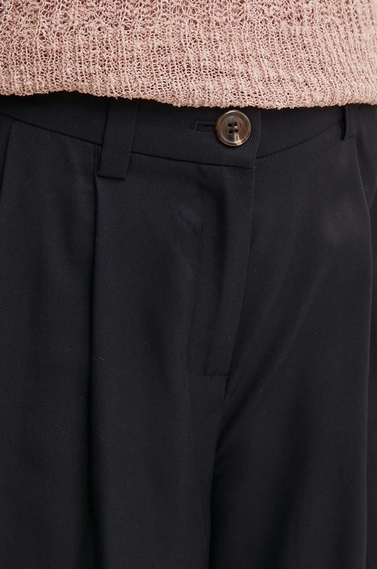 Sisley pantaloni negru 483GLF05A