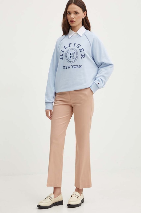 Kalhoty Sisley 4ED4LF04Z růžová SS24