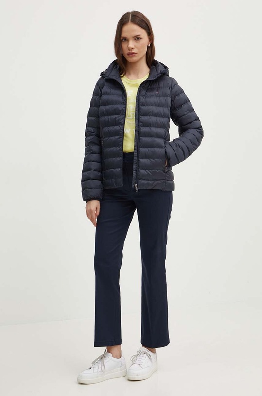 Sisley pantaloni 4ED4LF04Z bleumarin SS24