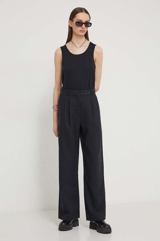 Панталон Abercrombie & Fitch KI156.2422.900 черен SS24