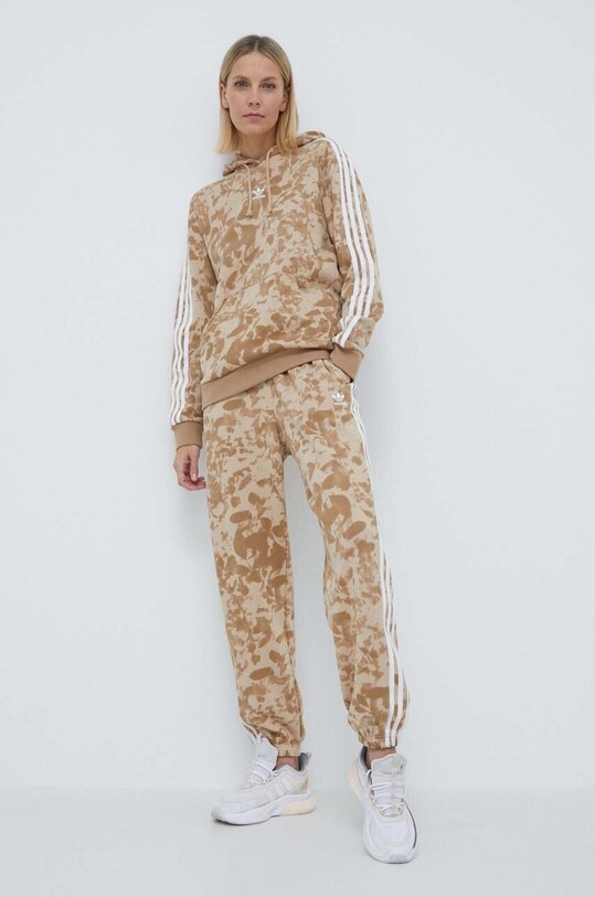 adidas Originals pantaloni da jogging in cotone IX5997 beige SS24